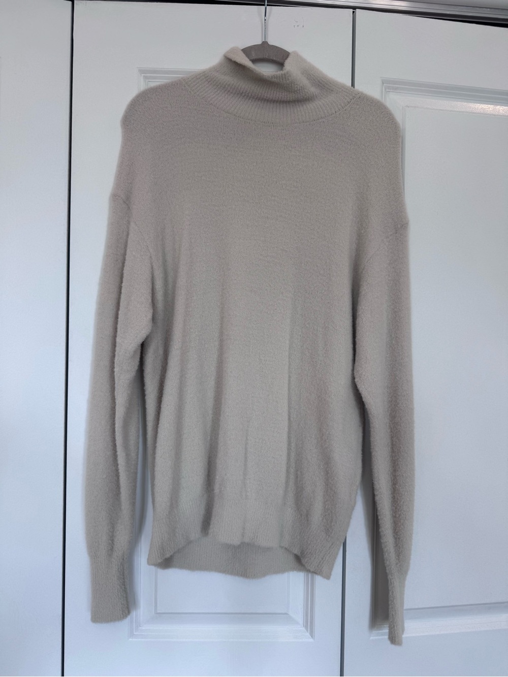 Wilfred Cream Turtleneck Sweater - Soft Knit